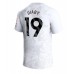 Aston Villa Moussa Diaby #19 Venkovní Dres 2023-24 Krátkým Rukávem